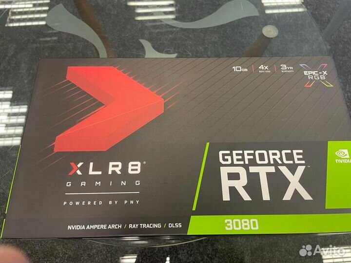 PNY GeForce RTX 3080 10 гб (VCG308010ltfxppb)
