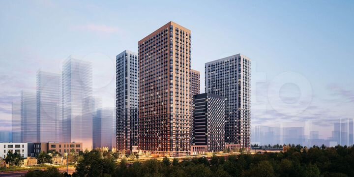 2-к. квартира, 41,7 м², 29/33 эт.