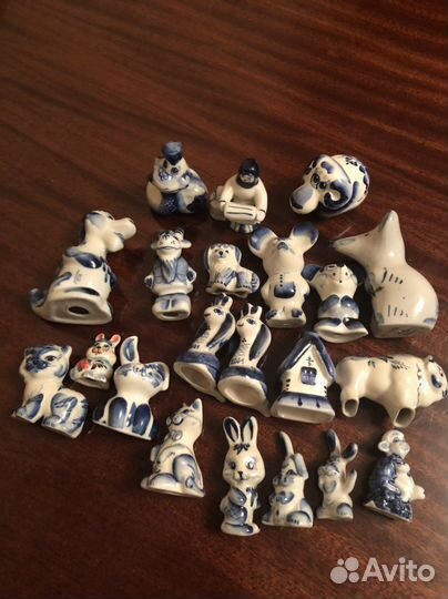 Фигурки под гжель