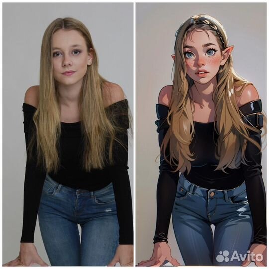 Арты на любую тему по вашим фото