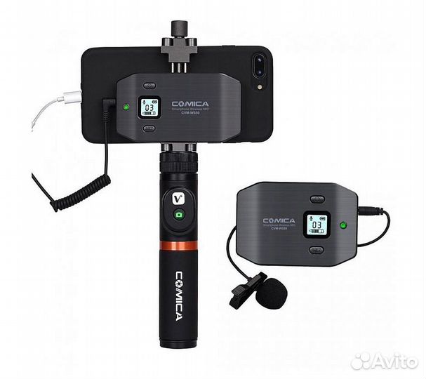 Петличная радиосистема Comica CVM-WS50A для смартф