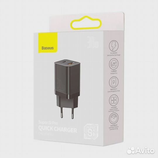 Сетевое зарядное устройство Baseus ccsupp-E01 30w