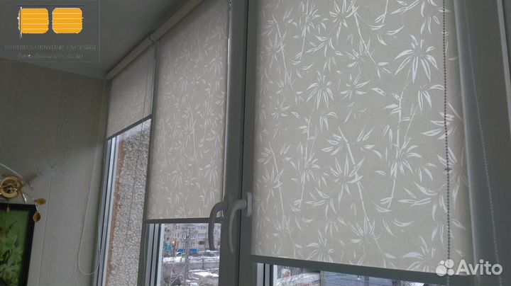 Жалюзи рулонные шторы блэкаут