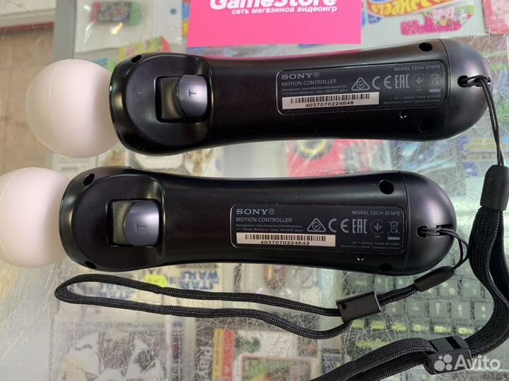 Sony Motion Move Controller cech-zcm1r PS4 PS3