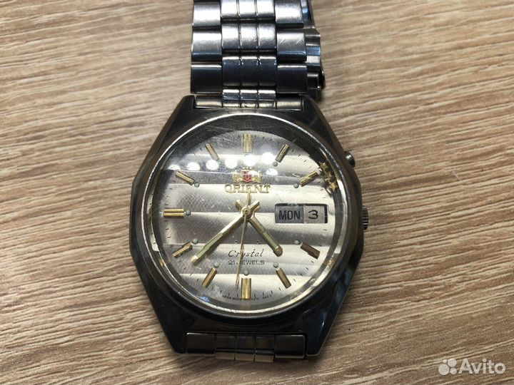 К.1818 Часы Orient Crystal 21 Jewels Автоподзавод