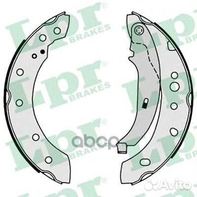 Колодки тормозные барабанные 08680 Lpr