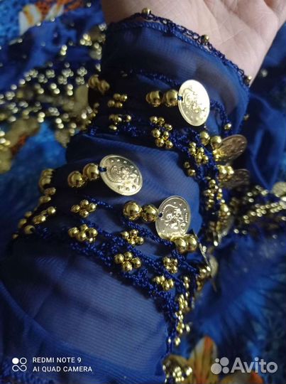 Повязки(одежда)с монетами для восточных танцев