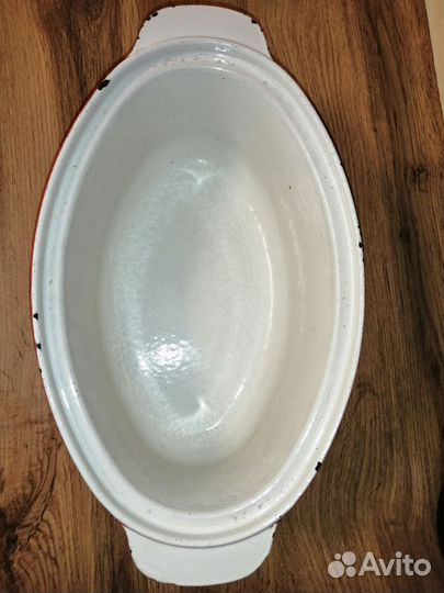 Утятница чугунная эмалированная СССР