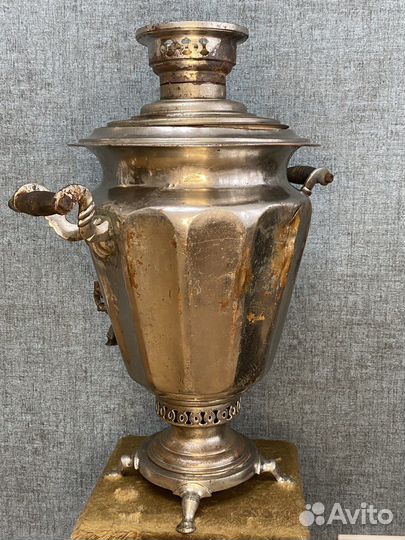 Самовар Шемариных, угольный, на дровах, царский