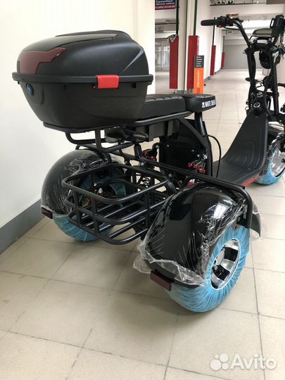Электроскутер white siberia PRO trike 3000W