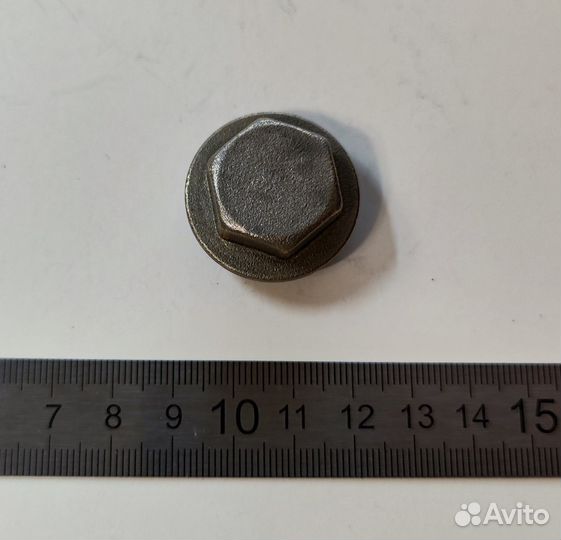 Заглушка для фильтра грубой очистки воды (б/у)