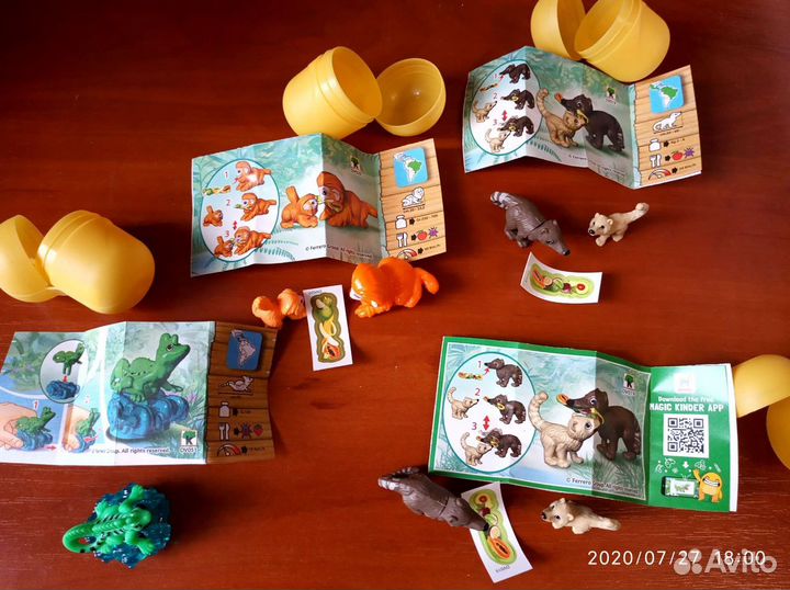 Киндер сюрприз natoons 2020