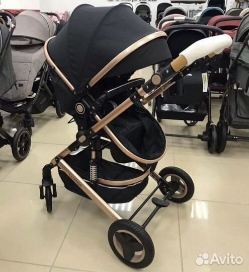 Новая коляска 2 в 1 Luxmom