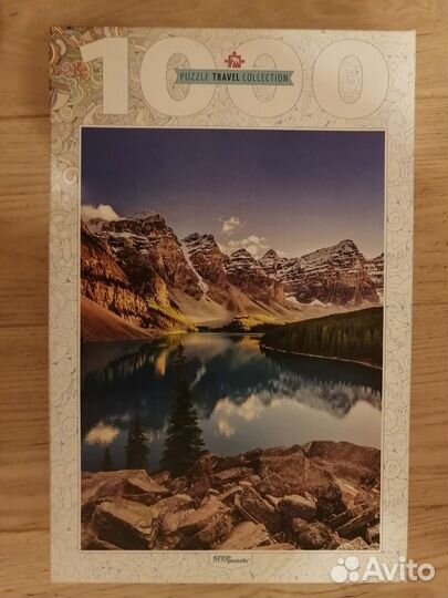 3 пазла по 1000 деталей Castorland и Step puzzle