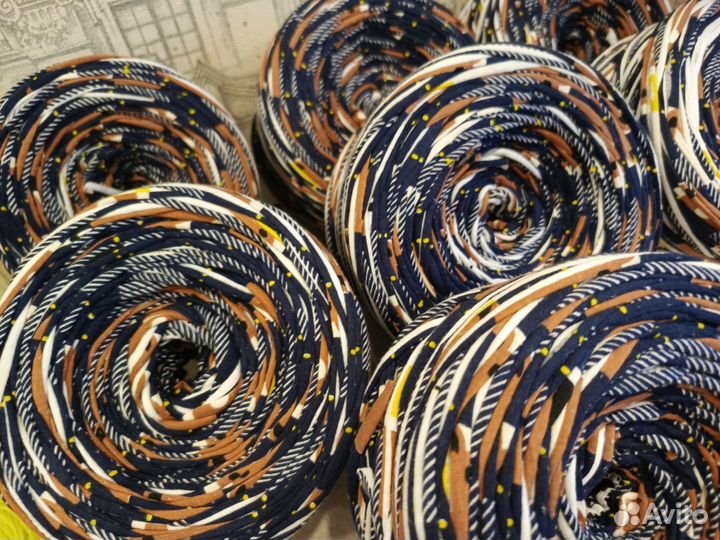 Трикотажная принтовая пряжа 