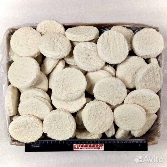 Кальмар котлеты коробка