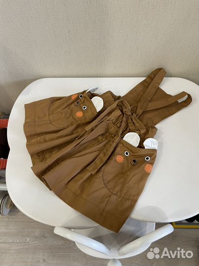 Платье на девочку 80-86