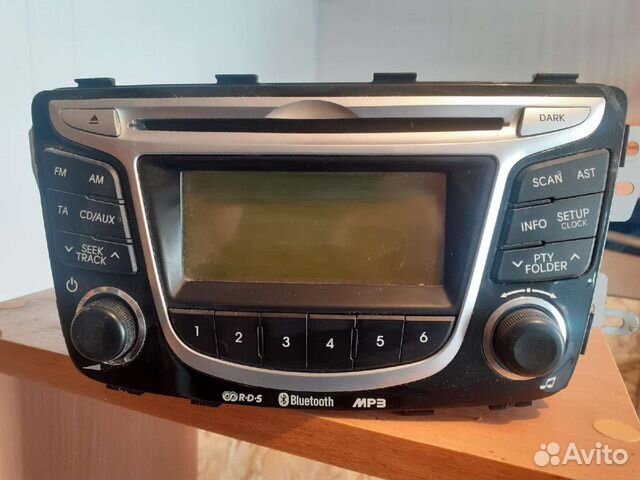 Штатная магнитола для хендай солярис 2011г