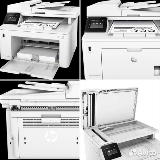 Мфу лазерный для офиса HP LaserJet Pro ч/б