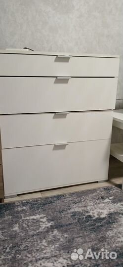 Комод IKEA белый бу