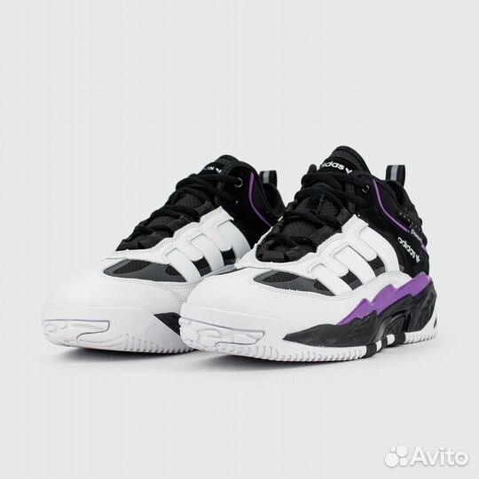 Adidas Niteball White Purple with Fur Зима