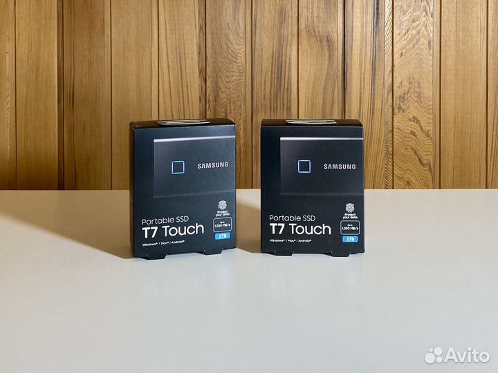 SSD Samsung T7 Touch 2TB USB 3.2 Gen2