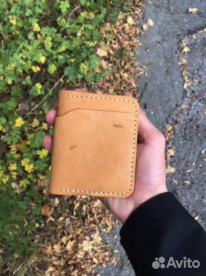 Бумажник мужской натуральная кожа