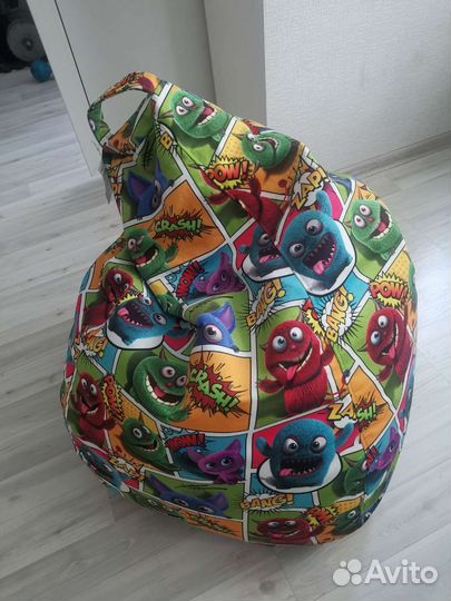 Детское кресло мешок новый