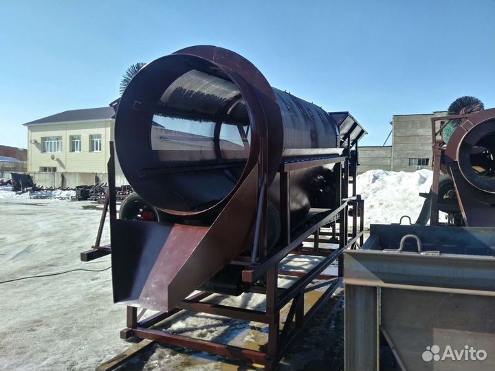 Барабанный грохот. Троммель. Гил, гис