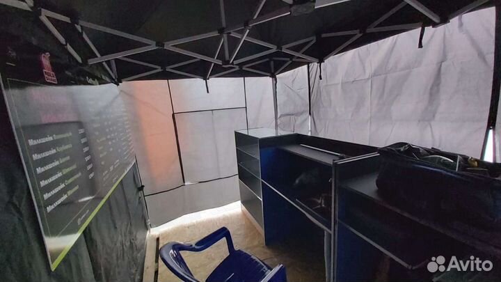 Палатка с мебелью
