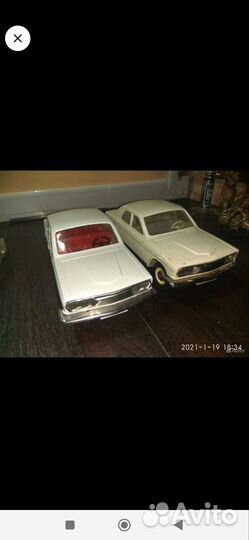 Модель автомобиля Москвич 408 1:24(обмен)