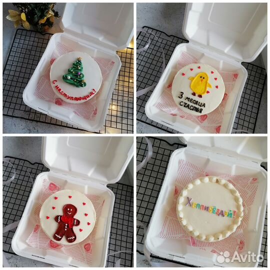 Торты,Бенто-торты,Капкейки на заказ