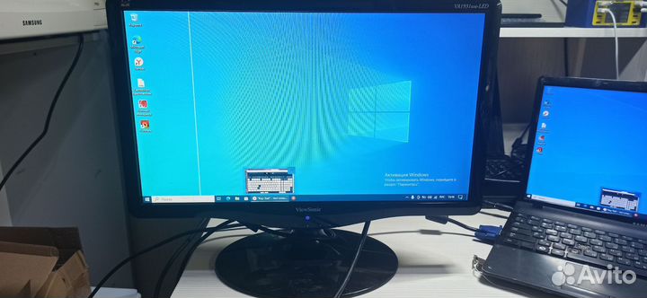 View Sonic va1931wa-led с полосой