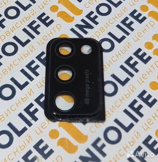 Стекло камеры в корпусе для Samsung A415F (A41)