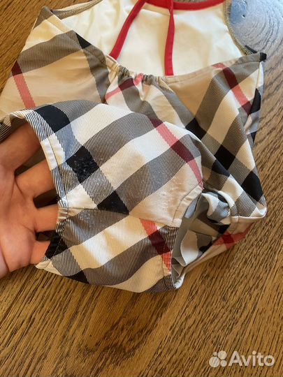 Купальник для девочки burberry 98