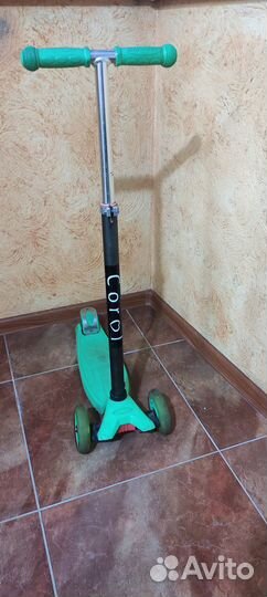 Самокат детский трехколесный