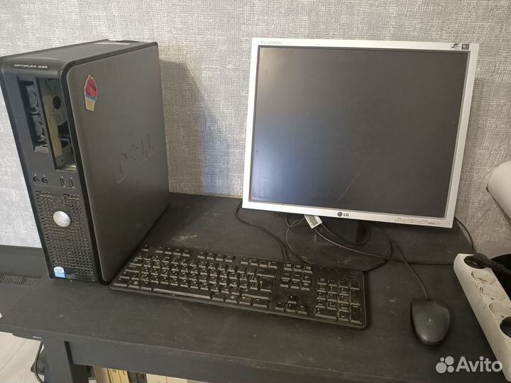 Компьютер в комплекте + запчасти + мониторы