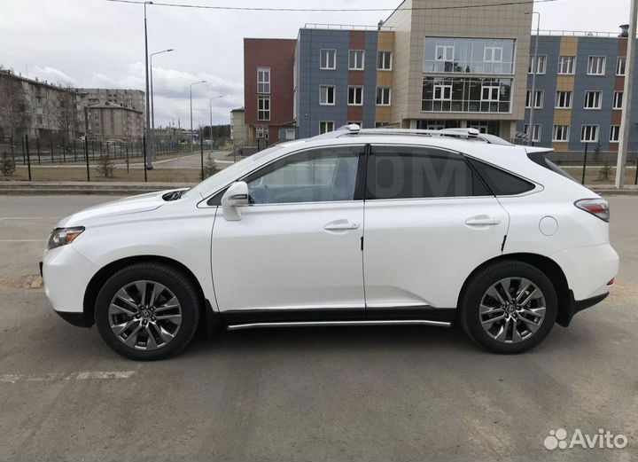 Пороги трубы Lexus RX 270/350