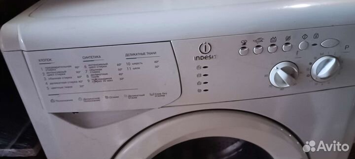Стиральная машина бу indesit на запчасти
