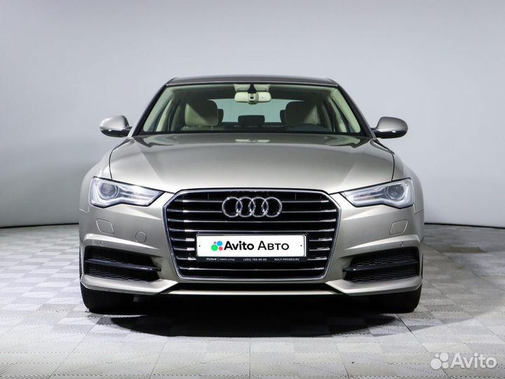 Audi A6 2.0 AMT, 2016, 118 199 км