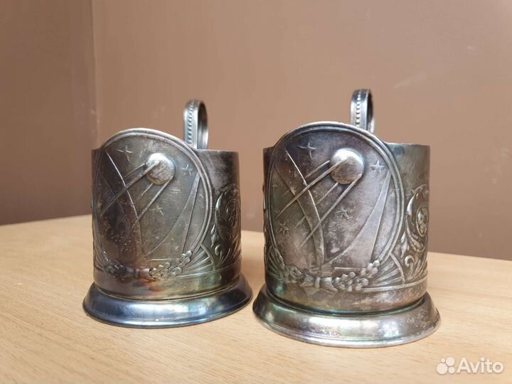 Подстаканник спутник СССР