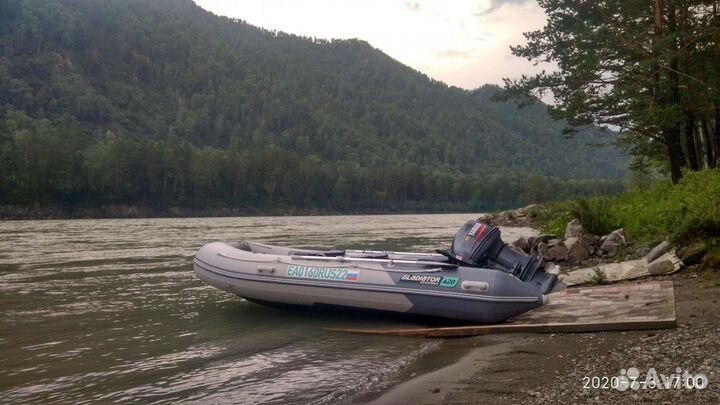 Лодка gladiator Е420