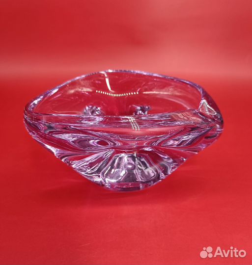 Большая пепельница. Александритовое стекло