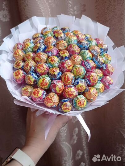 Букет из чупа-чупс