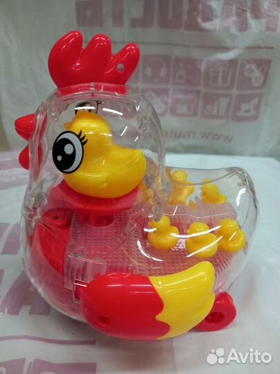 Курица с цыплятами