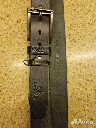 Новый кожаный ремень Calvin Klein