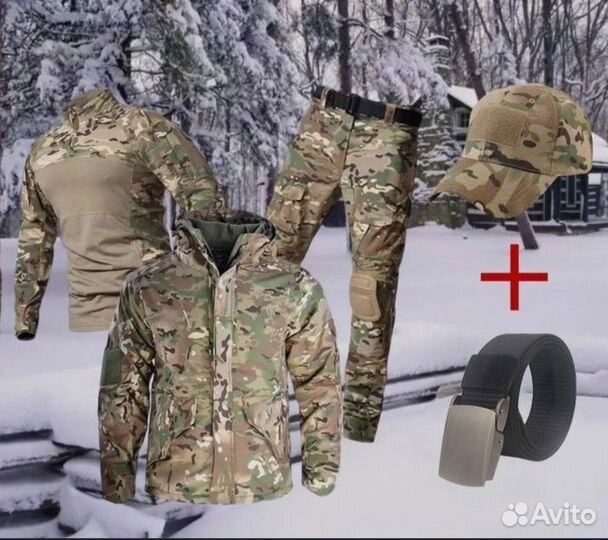 Тактический камуфляжный костюм мужской