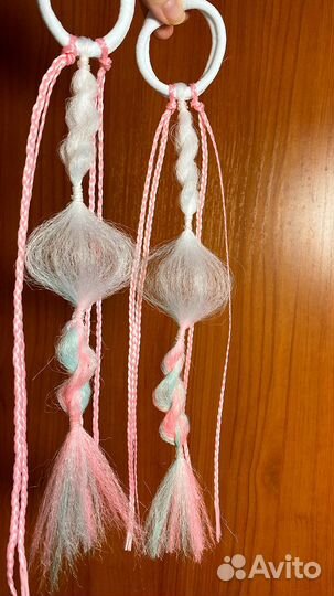 Резинка канекалон Локоны единорога хвост