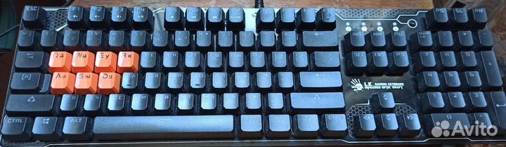 Игровая механическая клавиатура bloody
