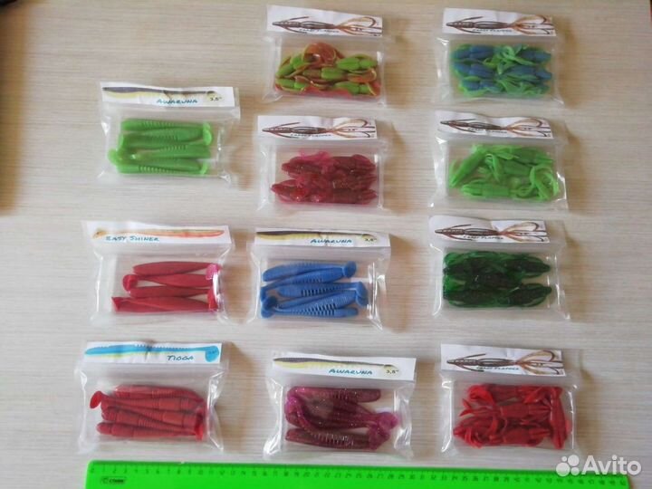 Набор силиконовых приманок